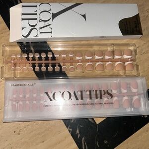 XCOAT TIPS Nude Press-On Nails